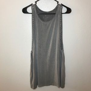 Grey American Eagle Tank Top